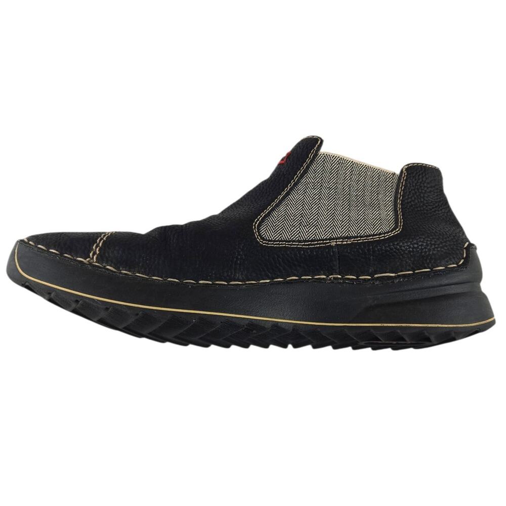 Rieker | Montenegro Series-Black Pull on Boots-Fish Design | Size 42 (US 10) - Picture 3 of 7